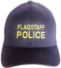 "FLAGSTAFF POLICE" on Navy Flex Fit